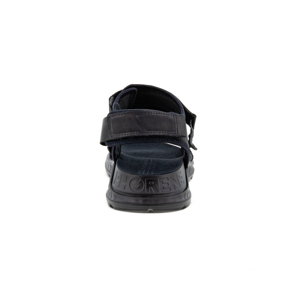 ECCO Mens Sandals Black - Exowrap 3S Velcro - FUP-703418